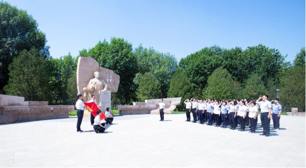 乐投平台组织开展“践行八项规定 永葆清廉本色”主题党日活动